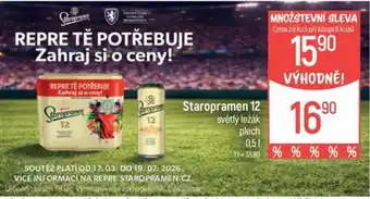 Globus Staropramen 12 nabídka