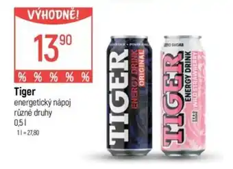Globus Tiger energetický nápoj nabídka