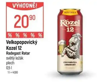 Globus Velkopopovický Kozel 12 nabídka