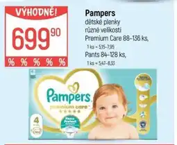 Globus Pampers nabídka