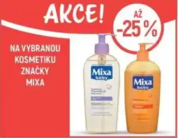 Globus Na vybranou kosmetiku značky Mixa nabídka