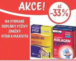 Globus Na vybrané doplňky výživy značky Vitar a Maxivita nabídka