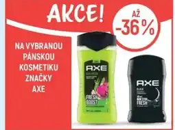Globus Na vybranou pánskou kosmetiku značky Axe nabídka
