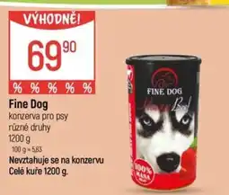 Globus Fine Dog konzerva pro psy nabídka
