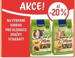 Globus Na vybrané krmivo pro hlodavce značky Vitakraft nabídka