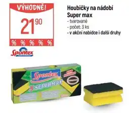 Globus Houbičky na nádobí Super max nabídka