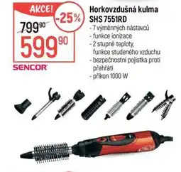 Globus Horkovzdušná kulma SHS 7551RD nabídka