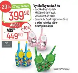 Globus Vysílačky sada nabídka