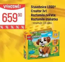 Globus Stavebnice LEGO® Creator 3v1 Roztomilá zvířata: Roztomilé štěňátko nabídka