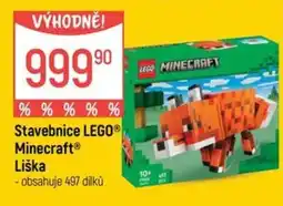 Globus Stavebnice LEGO® Minecraft® Liška nabídka