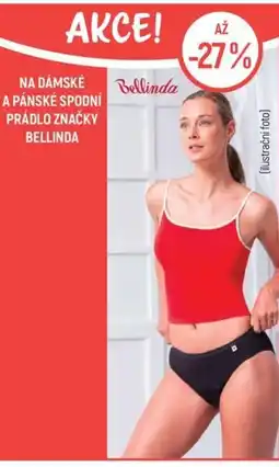 Globus Na dámské a pánské spodní prádlo značky Bellinda nabídka