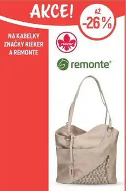 Globus Na kabelky značky rieker a Remonte nabídka