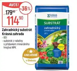Globus Zahradnický substrát Krásná zahrada nabídka