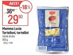 Globus Mamma Lucia Tortelloni, tortellini nabídka