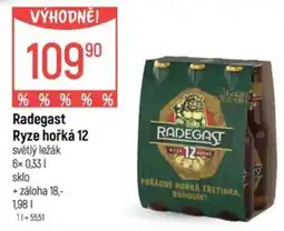 Globus Radegast Ryze hořká 12 nabídka
