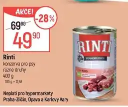 Globus Rinti konzerva pro psy nabídka