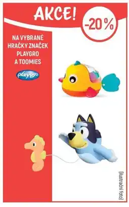 Globus Na vybrané hračky značek Playgro a Toomies nabídka