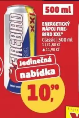 Penny Market Energetický nápoj Fire- bird XXL nabídka