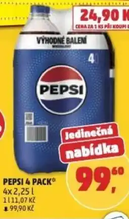 Penny Market Pepsi 4 pack nabídka