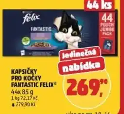 Penny Market Kapsičky pro kočky fantastic Felix nabídka