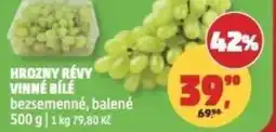 Penny Market Hrozny révy vinné bílé nabídka