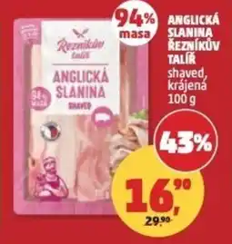 Penny Market Anglická slanina Řezníkův talíř nabídka