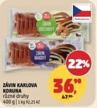 Penny Market Závin Karlova Koruna nabídka