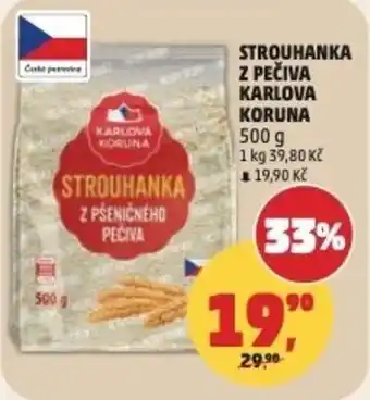 Penny Market Strouhanka z pečiva Karlova Koruna nabídka