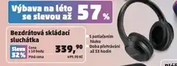 Penny Market Bezdrátová skládací sluchátka nabídka