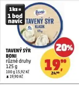 Penny Market Tavený sýr Boni nabídka