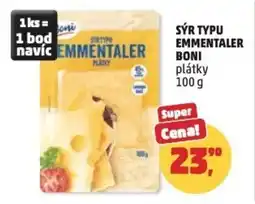 Penny Market Sýr typu emmentaler Boni nabídka