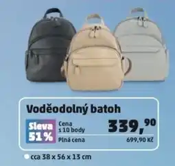 Penny Market Voděodolný batoh nabídka