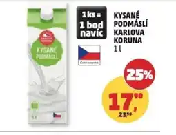 Penny Market Kysané podmáslí Karlova Koruna nabídka