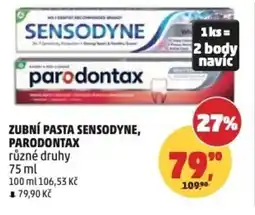 Penny Market Zubní pasta Sensodyne, Parodontax nabídka