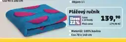 Penny Market Plážový ručník nabídka