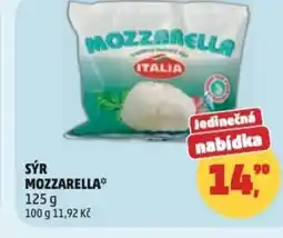 Penny Market Sýr mozzarella nabídka