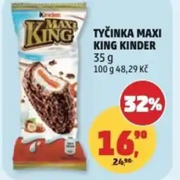 Penny Market Tyčinka maxi king kinder nabídka