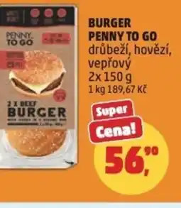 Penny Market Burger penny to go nabídka
