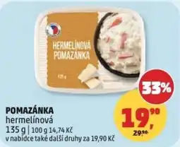 Penny Market Pomazánka hermelínová nabídka