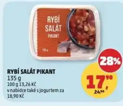 Penny Market Rybí salát pikant nabídka