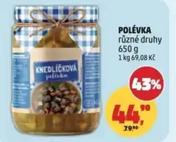Penny Market KNEDLIČKOVÁ Polévka nabídka