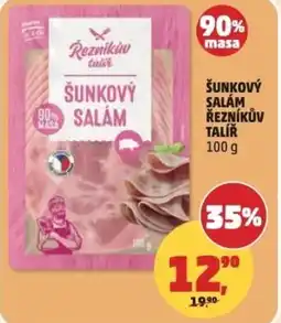 Penny Market Šunkový salám řezníkův talíř nabídka