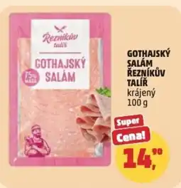 Penny Market Gothajský salam salám řezníkův talíř krájený nabídka