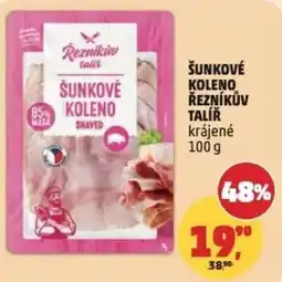 Penny Market Šunkové koleno řezníkův talíř krájené nabídka