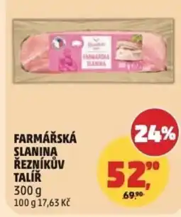 Penny Market Farmářská slanina řezníkův talíř nabídka