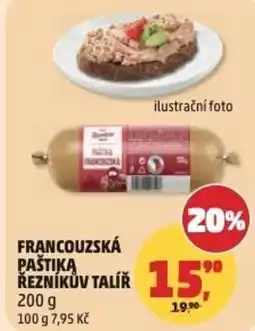 Penny Market Francouzská paštiką rezníkův talíř nabídka