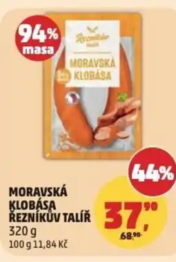 Penny Market Moravská klobása reznikuv talir nabídka