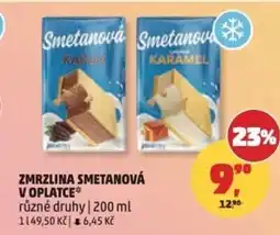Penny Market Zmrzlina smetanová v oplatce nabídka
