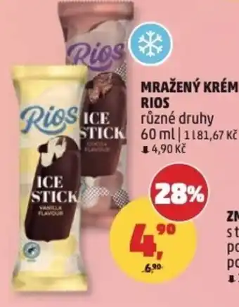 Penny Market Mražený krém RIOS nabídka