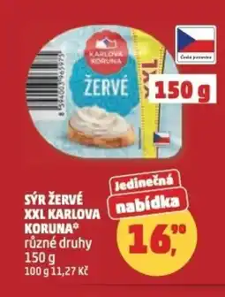 Penny Market Sýr žervé xxl karlova koruna nabídka